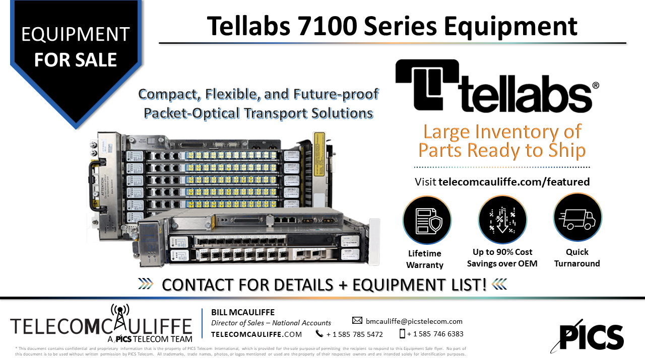 TELECOMCAULIFFE - PICS TELECOM - Tellabs 7100