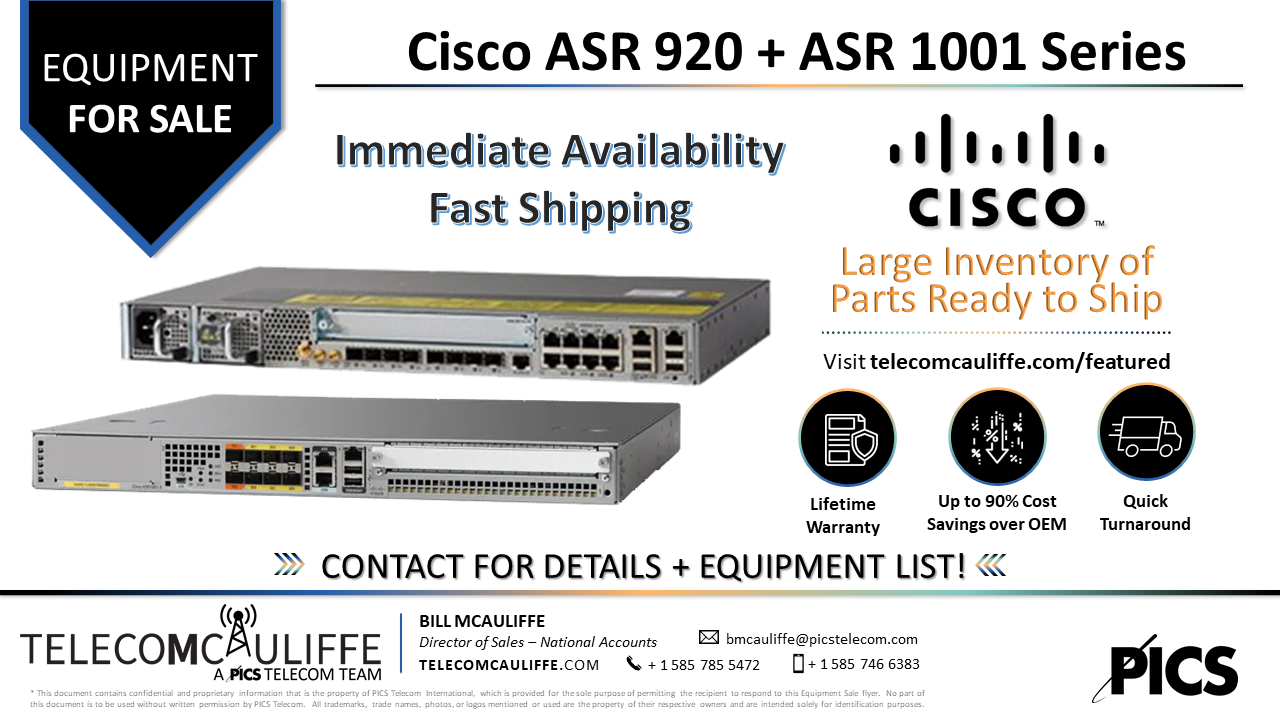 TELECOMCAULIFFE-PICS-Telecom-ForSale-Cisco ASR 920 -1001