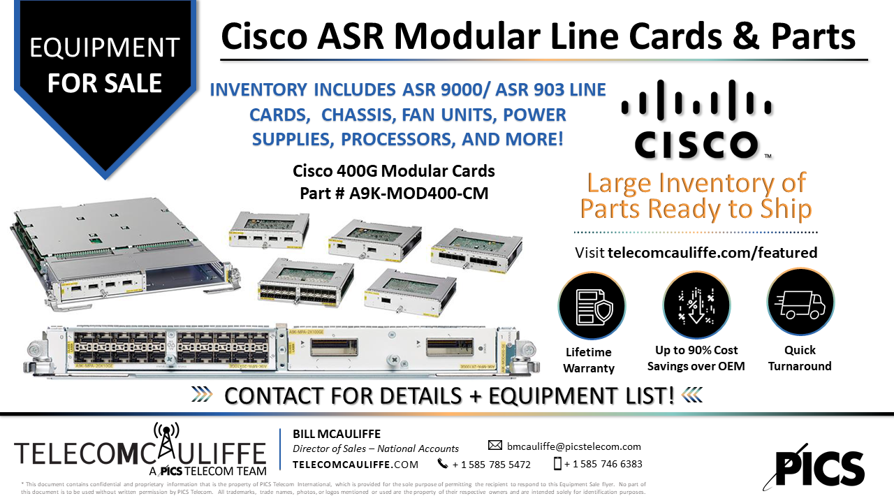 TELECOMCAULIFFE-PICS-Telecom-ForSale-Cisco ASR CArds