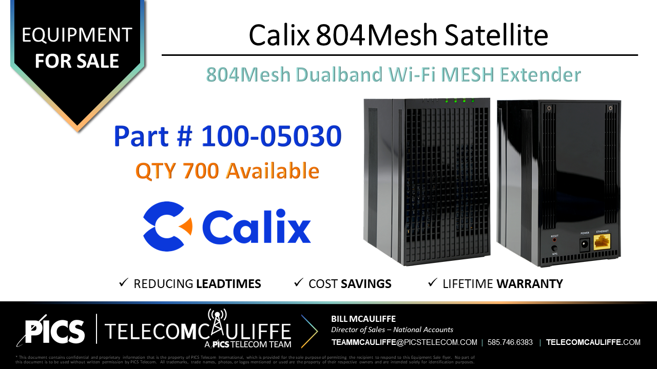 TELECOMCAULIFFE-PICS-Telecom-ForSale-Calix-804Mesh_Satellite_100-05030