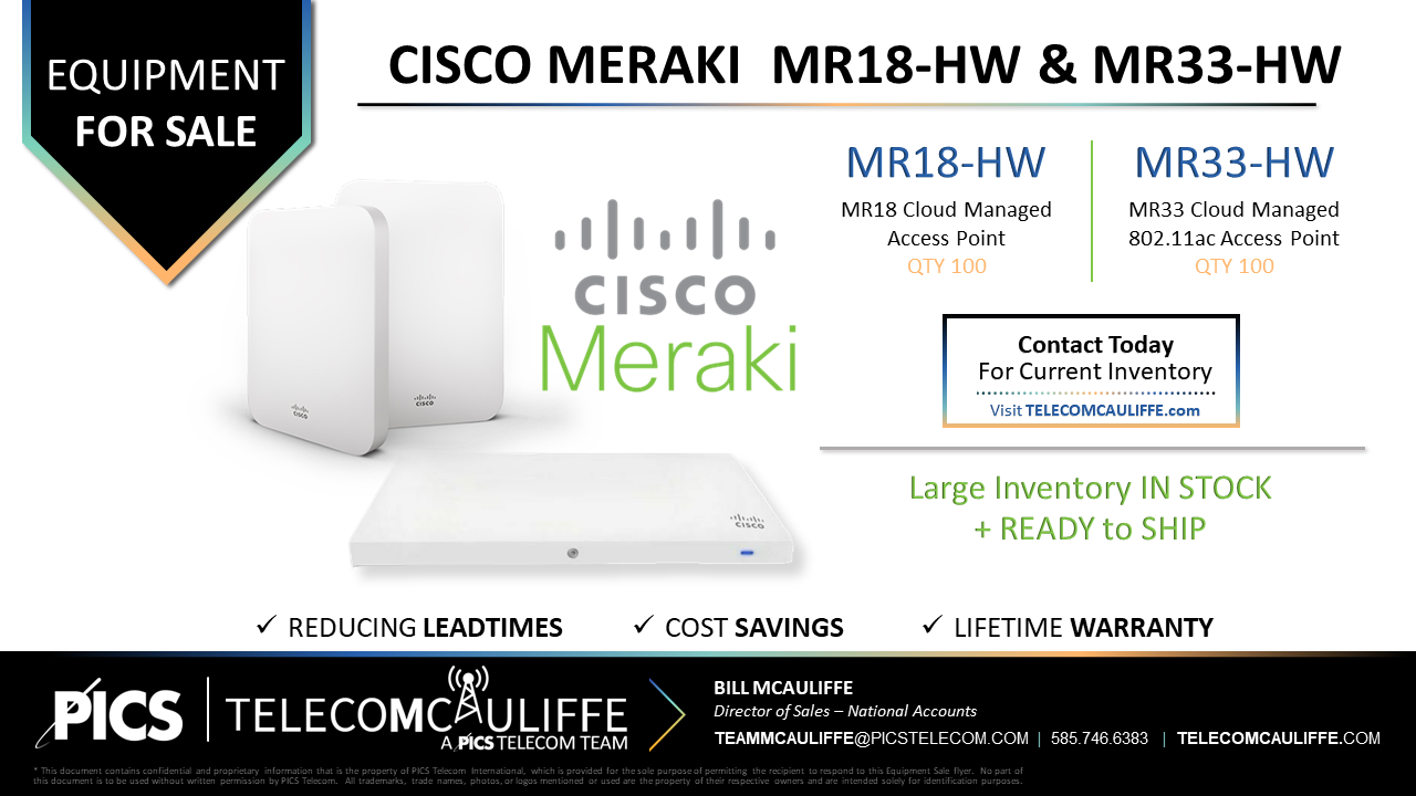 TELECOMCAULIFFE_PICS TELECOM_For Sale_Cisco-MR18-HW_Cisco-MR33-HW-AccessPoints